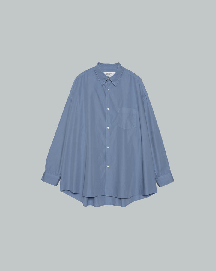 Botanical Dyed Broad L/S Oversized Regular Collar Shirt