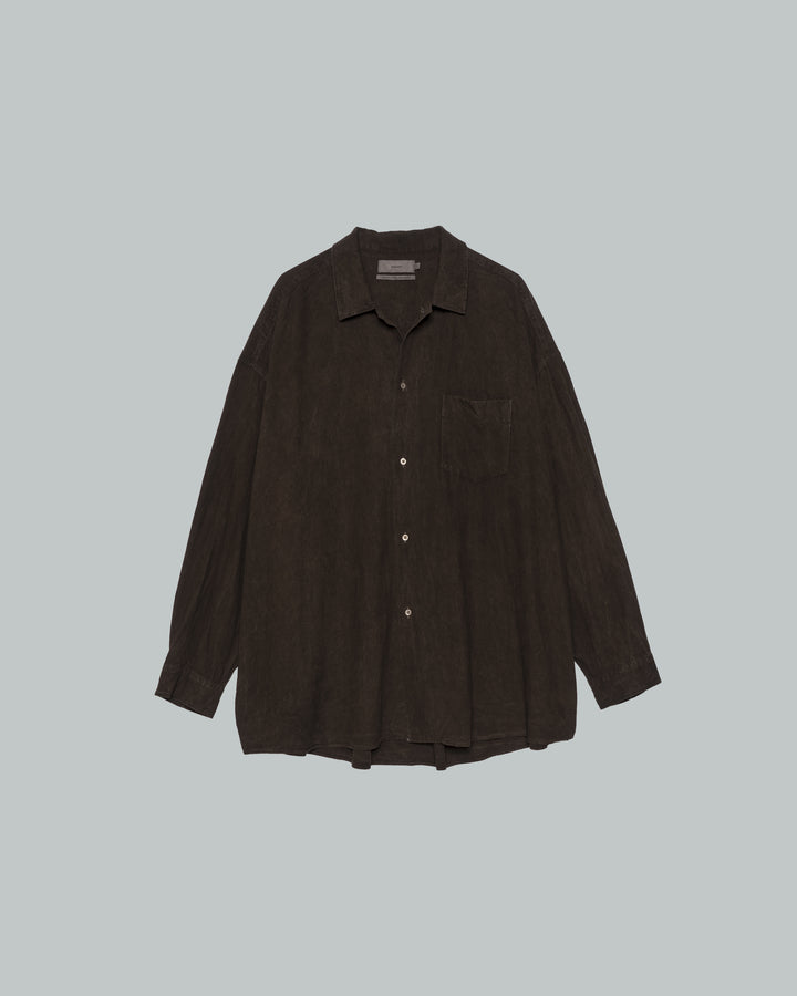 Silk Noil Viscose Sleeping Shirt