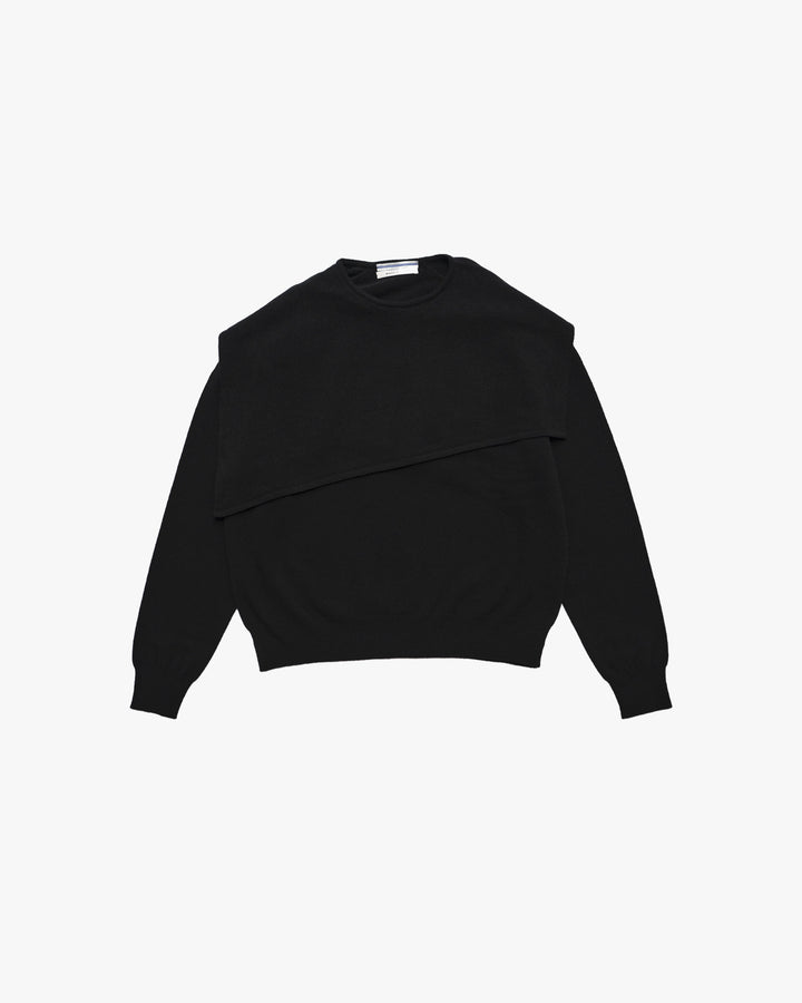 -SALE- FLANNEL SAILOR COLLAR SWEATER