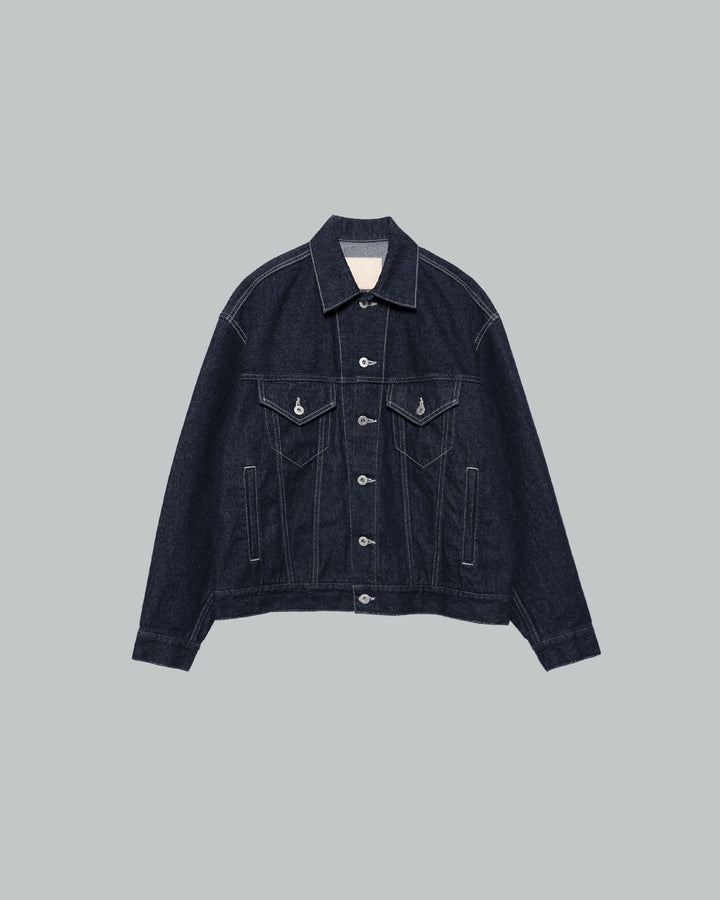 Recycle Cotton Denim Trucker Jacket