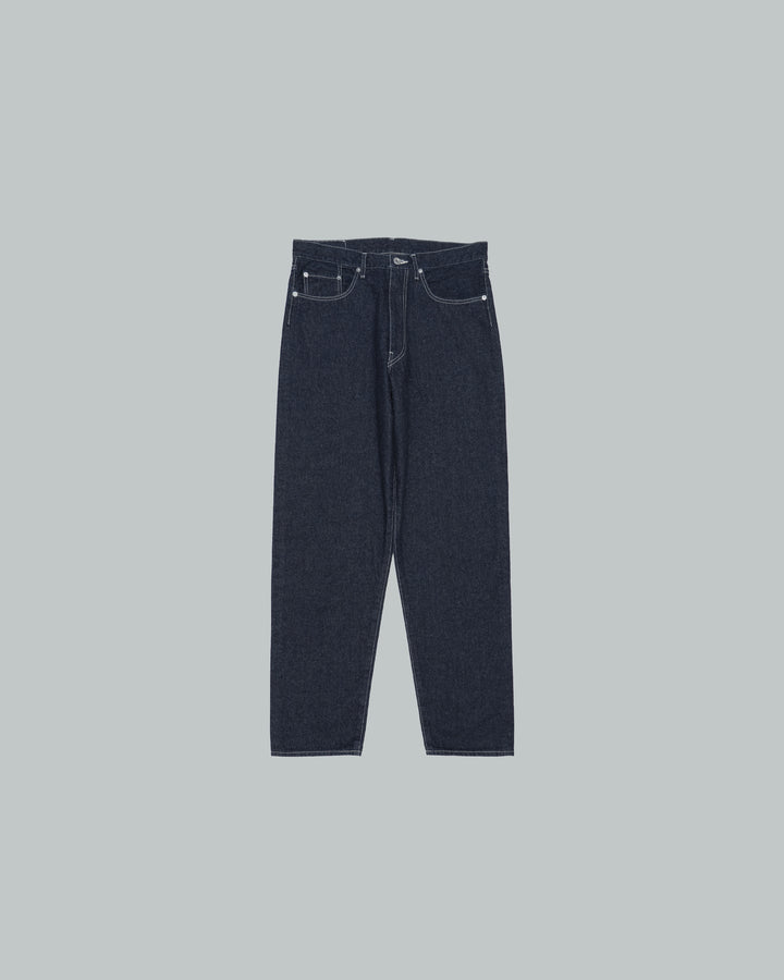 Recycle Cotton Denim Five Pocket Tapered Pants