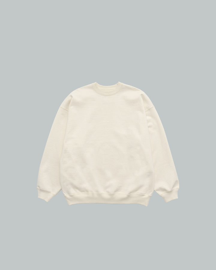 Organic Cotton Terry Crew Neck Sweat