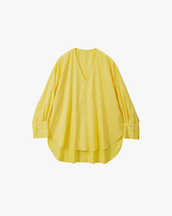 -SALE- Silicon Poplin Long Cuff Blouse