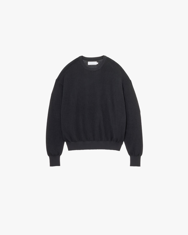 Dry Cotton Crew Neck Knit