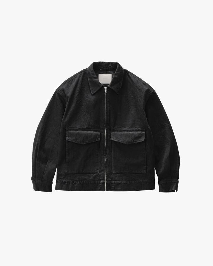Selvage Denim Zip Jacket