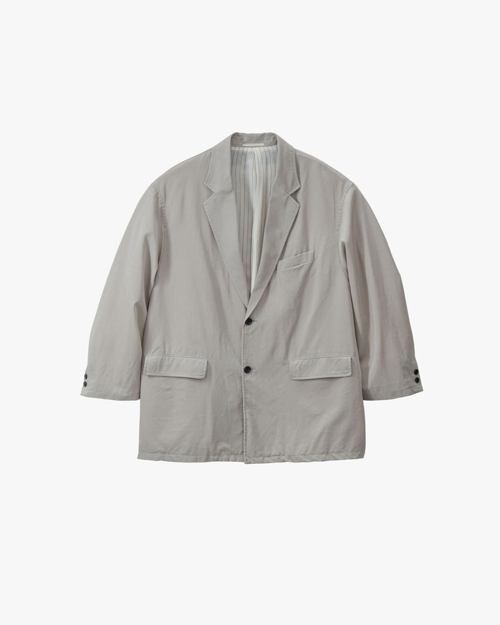 -SALE- Fulled Wool Gabardine Oversized Jacket