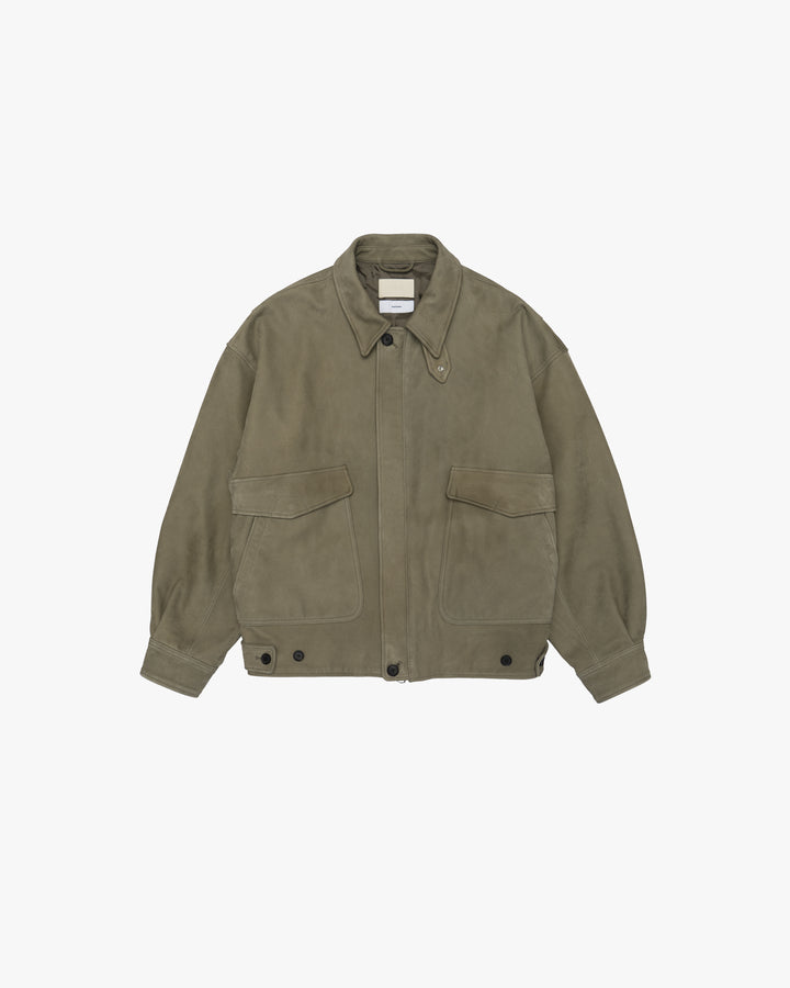 YOKE for Graphpaper COW NUBACK LEATHER BLOUSON