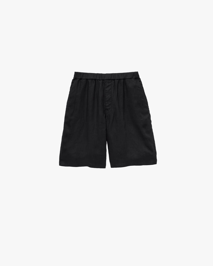 Linen Track Shorts