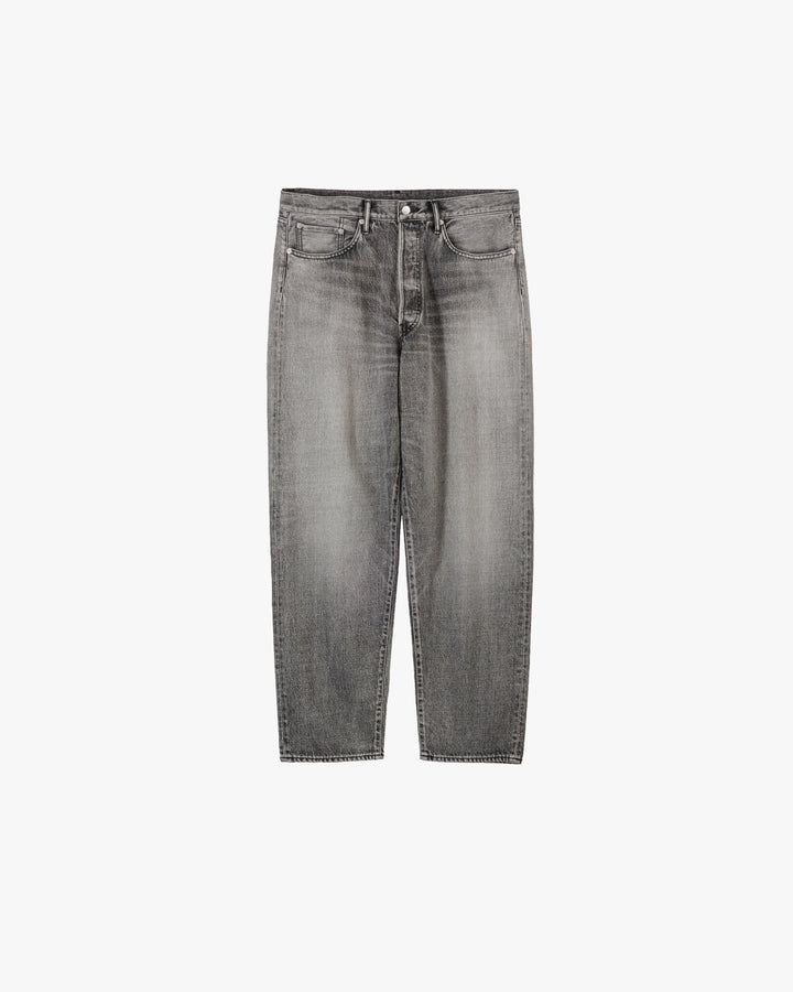 Selvage Denim Five Pocket Tapered Pants -LIGHT FADE-