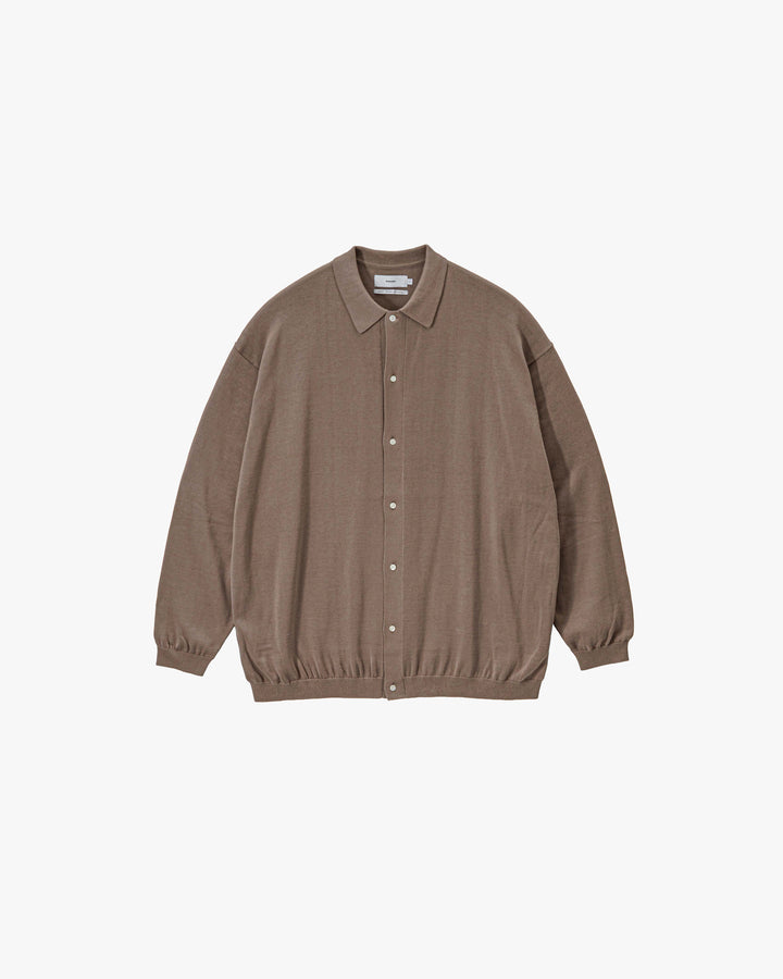 Suvin High Gauge Knit Oversized L/S Shirt
