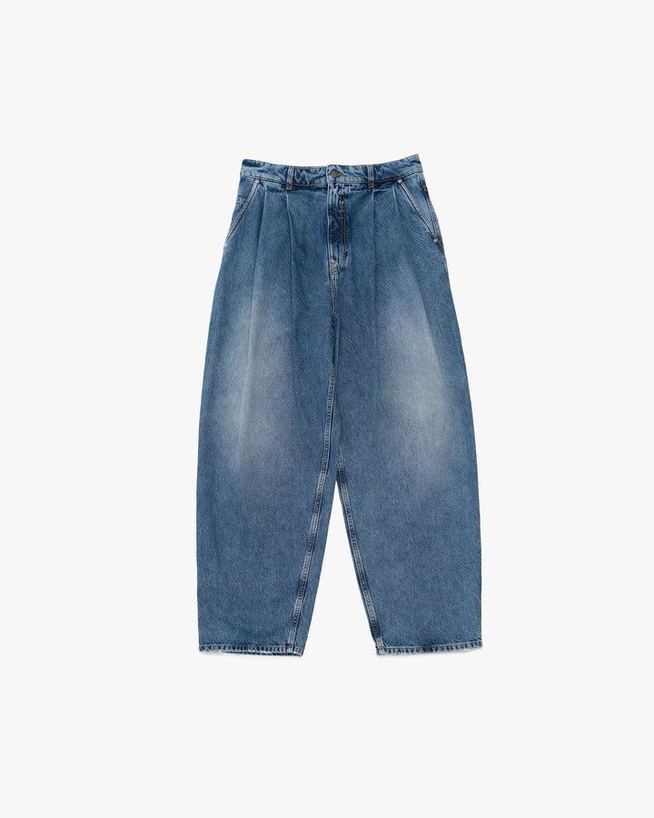 WASHED DENIM PANT