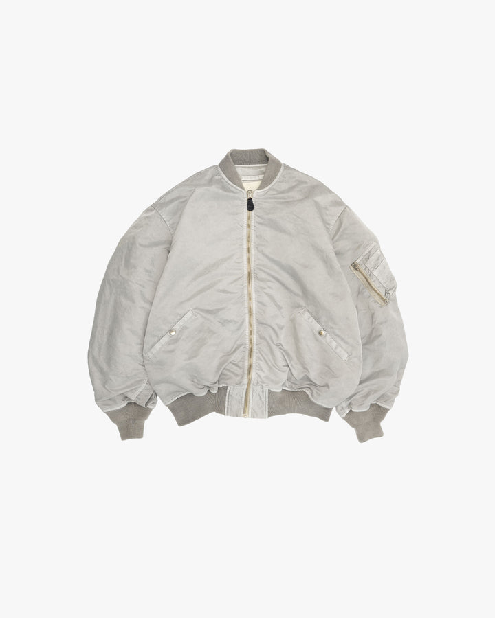 HAND-DYED BOMBER JACKET