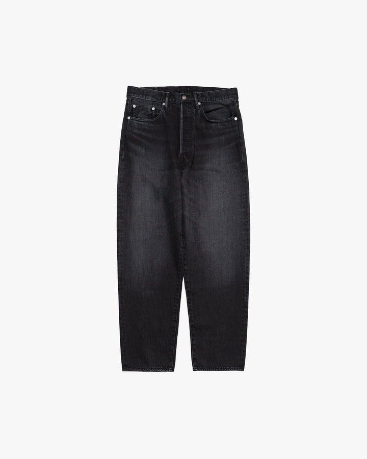 Selvage Denim Five Pocket Tapered Pants -DARK FADE-