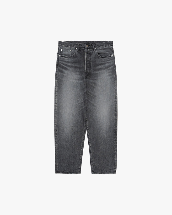 Selvage Denim Five Pocket Tapered Pants -LIGHT FADE-