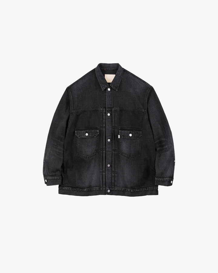 Selvage Denim Jacket -DARK FADE-