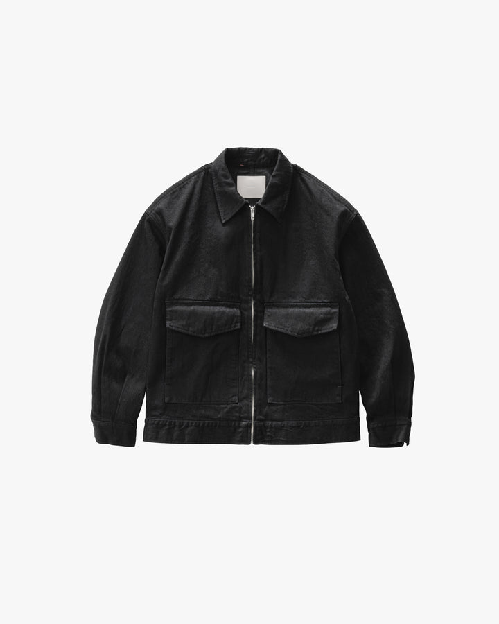 Selvage Denim Zip Jacket