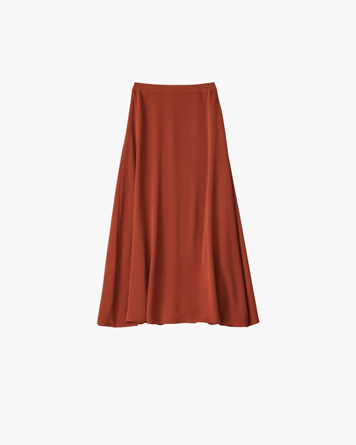 -SALE- Satin Flare Skirt