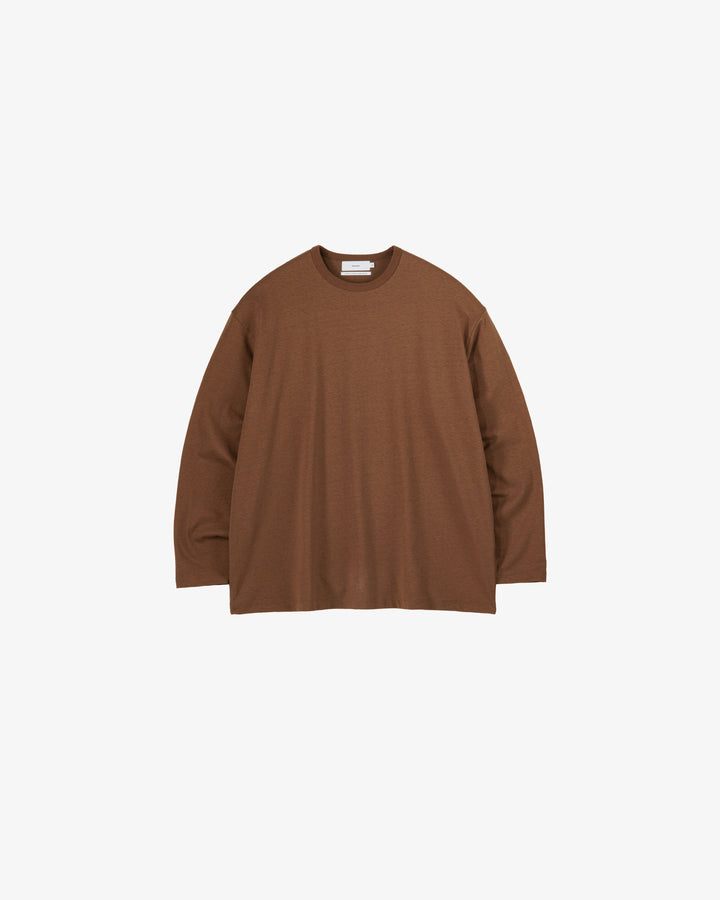 -SALE- Recycled Cotton Jersey L/S Tee