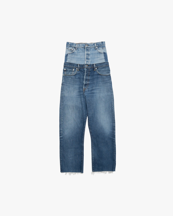 W WAIST DENIM PT - 1B